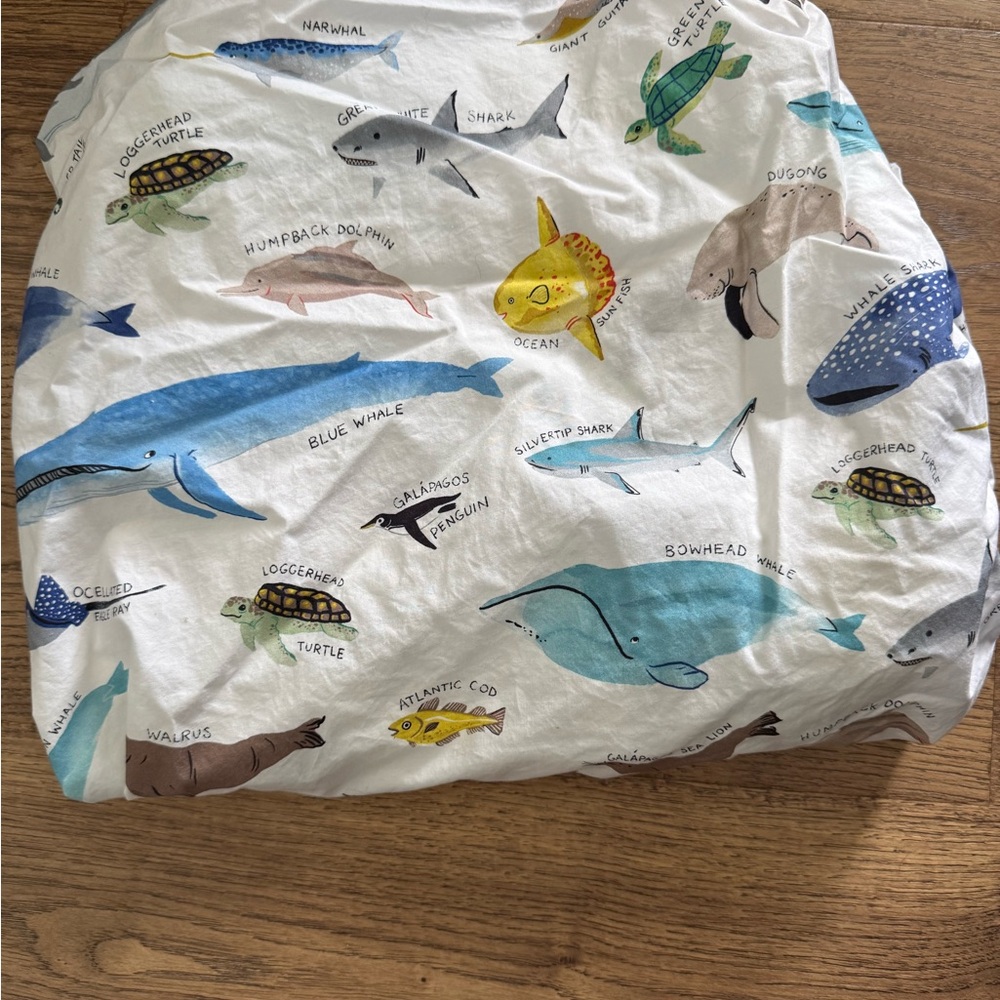 Pottery barn crib sheet
